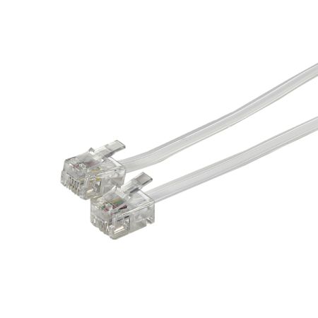 RCA RCATP210WHRV 7FT MOD PHONE CORD WHT
