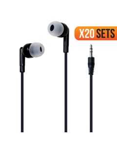 DIGITAL ENERGY(R) NWHDEFT1737 20PK IE36 EARPHONES